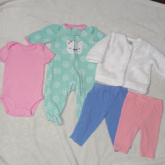 Carter's Other - Carter's Baby Girl 3M Bundle